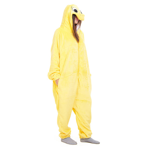 Snuggs Blanket Animal Onesie DucK